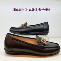 천연가죽 폭신폭신 말랑말랑 오래신어도 편안한 여성 발등장식 로퍼 단화 PFBSHQ544BK 뉴코아울산성남점