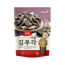 동원 양반 마늘 김부각 50g 단품, 5개