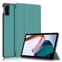 ebook리더기 이북 북 전자책 단말기 전자북케이스 Xiaomi Redmi Pad 10.61 인치 2022 PU 가죽 플립 스탠드 스마트 폴리오 태블릿 샤오미 레드미 패드 푼다 커, 06 Green, 01 Redmi Pad 10.61 inch