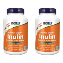 나우푸드 이눌린 Inulin Prebiotics 수용성 식이섬유 프락토올리고당 프리바이오틱스 퓨어 파우더 227g 2병, 1개, 기본