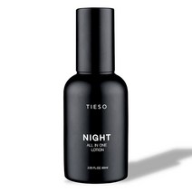 TIESO 올인원 남성용 하이드레이션 페이스 크림 건조한 피부용 나이트 세럼 스킨 케어 로션 히알루론산 오일 프리 논코메도제닉 59.8ml2.03액량 온스
