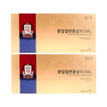 봉밀절편로얄 4포x 2세트(꿀에 절여 건조한 홍삼간식)