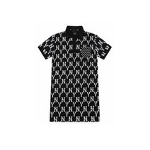 MLB 여성 모노그램 카라 반팔 원피스 31OP17131-50L