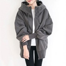 개성 스트리트 후드 집업 후드 롱 기모 맨투맨