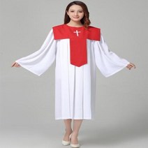 성가대복 성가대가운 찬양 현대 의류 크리스찬 교회 합창단 성자 의상 여성 성직자 가운 시 클래스 서비스 수녀 노래 AliExpress, design 9+M