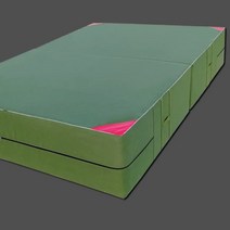 낙법 매트 유도장 구르기 높이뛰기 착지 체조 안전, 접힌 길이 2m 너비 1m 두께 0.1m