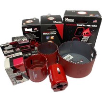 우틸하우스 롱홀쏘 모르스 바이메탈 홀커터 홀쏘 홀쑈 목공 타일 철판 플라스틱, 146m, 1개