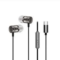ERP-109 갤럭시 S22 탭S8 호환 C타입 이어폰/ 고음질, 블랙