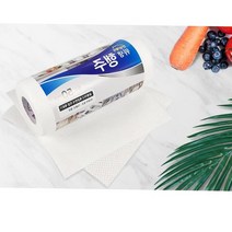 주방후드 인덕션 롤행주 50매 2개 창틈먼지 뜯어쓰는 물수건 깔끔하고편리 카페용품 주방행주 식당용행주, 위생행주 50매 2개