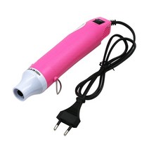 산업용히터 공업용히터220V DIY 핫 에어 건 히트 전기 전동 공구 헤어 드라이어 납땜 랩 송풍기 히터 수, 06 Pink EU
