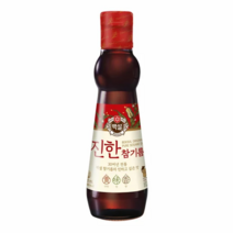 CJ 백설 진한 참기름 320ml, 3개