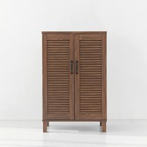 마켓비 HEIN 낮은2문 수납장 SHBM9460 일반형, 미들브라운 2097.5798