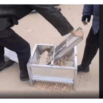 수동 땅콩 알 까는 기계 반자동 선별기 탈곡기 파종기, 단일모델