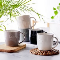 마시 피렌체 대용량 빅머그 5컬러 시리얼볼 라면용기 대형머그컵, 아이보리