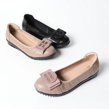 트렌드온 T66674 여성신발 패브릭 여성로퍼 단화 플랫슈즈 2cm