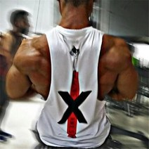마라톤 싱글렛 뉴 디자인 남성 브랜드 짐 민소매 보디 빌딩 코튼 탱크 탑 여름 운동 피트니스 캐주얼 오넥 탑, XL, WHITE