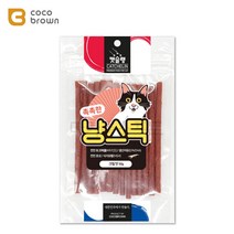 촉촉한 냥스틱 가다랑어맛 연어맛 참치맛 크릴맛 / 부드럽고 말랑한 고양이 간식, 1개