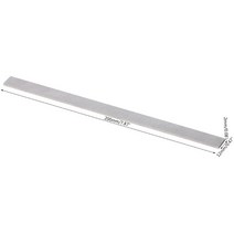 터닝툴39XA HSS 200x12x2mm 직사각형 선반 공구 비트 보링 바 플라이 커터 그레이 아웃 홈 가공 터닝, 한개옵션0