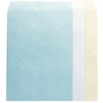 MVZ363141A4용 10매 화신 [JJ] 레자크 각대봉투(하늘 330X245mm 팩), 단품