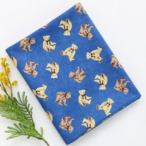 DTP 면 20수]동물원단 테디베어-청해지