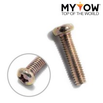 셀프시공 둥근머리 머신 볼트 4mm 십자 스크류 나사 PH형 피스 십자홈볼트-72394EA, 4X16mm