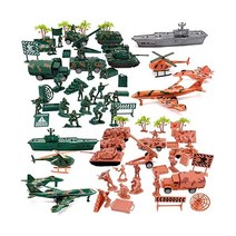 리버티 수입 밀리터리 공군 해군 디럭스 액션 피규어 육군 남성 군인 놀이 세트(73pcs)BGSL