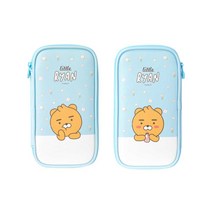 카카오프렌즈 / 리틀프렌즈 멀티 펜슬 파우치, 라이언 블루계열
