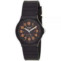 Casio 남성용 일본제 쿼츠 시계 실리콘 스트랩 블랙 14 모델 EAW-MQ-71-4BDF 믹스 무브먼트398335