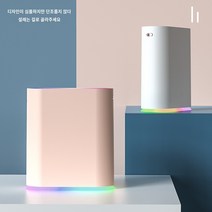 가정용 디퓨저 가습기 침실 조면증향기 무음유등정자동분향기, 흰색