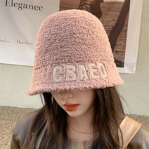 엘마운틴 여성 뽀글이 벙거지 모자 여자 가을 겨울 패션 방한모 버킷햇