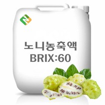 노니농축액 25kg, 단품, 상세페이지 참조