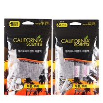 캘리포니아센트 차량용 탈취제 챠콜백 숯탈취제, 챠콜백50g