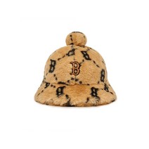 엠엘비 키즈 MLB 다이아 모노그램 후리스 돔햇 B 베이지
