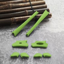 렌즈Ocean 편광 교체용 렌즈 호환-오클리 Flak Jacket XLJ-Options, Green Rubber Kit
