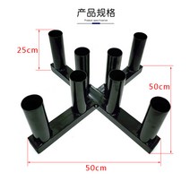 체육관 바벨 바 거치대 헬스장 피트니스 운동 도구, 8홀 비트 바벨 랙