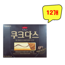 크라운 쿠크다스 폴바셋 128g x 12개