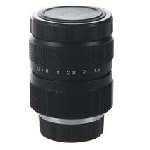 카메라렌즈 호환 mm+아랑 캐논 50mm1.8 24-70 rf 24-105 C 마운트 카메라 25mm F1.4 용 텔레비전 TV 렌즈/C, 한개옵션0