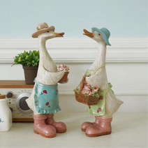 어린이집 화단 정원 키큰 오리장식품2P 농장 단독주택 데코소품