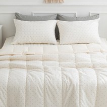 차렵이불 이부자리 세트 슈퍼싱글 마일드도트 봄 여름 간절기