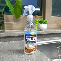 리빙굿 식탁세정제 테이블세정제 식탁위생관리 아쿠아향, 330ml, 12개