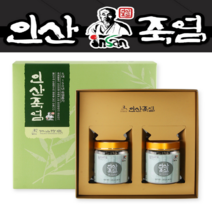 인산죽염 9회 죽염 고체 분말, 고체 선물세트 240g 2개