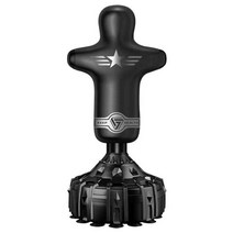 사람형 샌드백 스트레스 해소 태권도 주짓수 트레이닝, 사람형 2단변속 - 170cm 복싱글러브 블랙