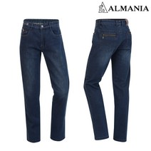 일자핏 남성 청바지 남자 기모 일자 겨울 스판 진청 스트레이트