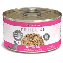 Weruva 고양이 습식캔 85g 24개입 프리티 인 핑크 Weruva TruLuxe Grain-Free Natural Canned Wet Cat Food, 1