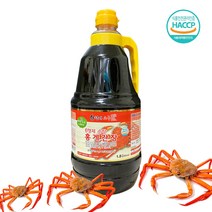 6형제 홍게간장1.8L 육형제소금과 국산 홍게로 만든 감칠맛 제대로인 간장 조림 찌개 국.탕사용, 1.8리터, 1개, 1.8L