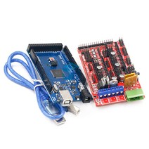아두이노 키트 코딩 입문 교육 보드 점퍼선 Mega 2560 R3 Mega2560 REV3 + RAMPS 1.4 컨트롤러 Arduino 3D, 한개옵션0