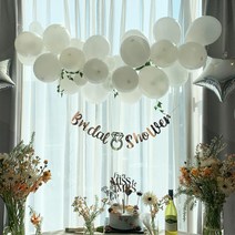 [3시전당일발송]DIY 구름 풍선가랜드세트 /생일파티 홈파티 돌잔치준비 셀프촬영 베이비샤워 백일, 화이트