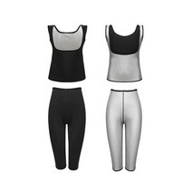 여자 트레이닝복 땀복세트 상하의 민소매 7부 바지 20230925EA