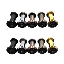 현관문구멍 현관문 외시경 렌즈 도어뷰 방범 커버 현관보안 도어뷰어16mm, 블랙