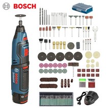 미니 그라인더 소형 연마기 무선 핸드 그라인더 세트 헤드 bosch gro 12v-35 기계 가변 속도 회전 도구 키트 샌딩폴리싱 기계용 목재 diy 전동 공구, gro12v-35 세트 3